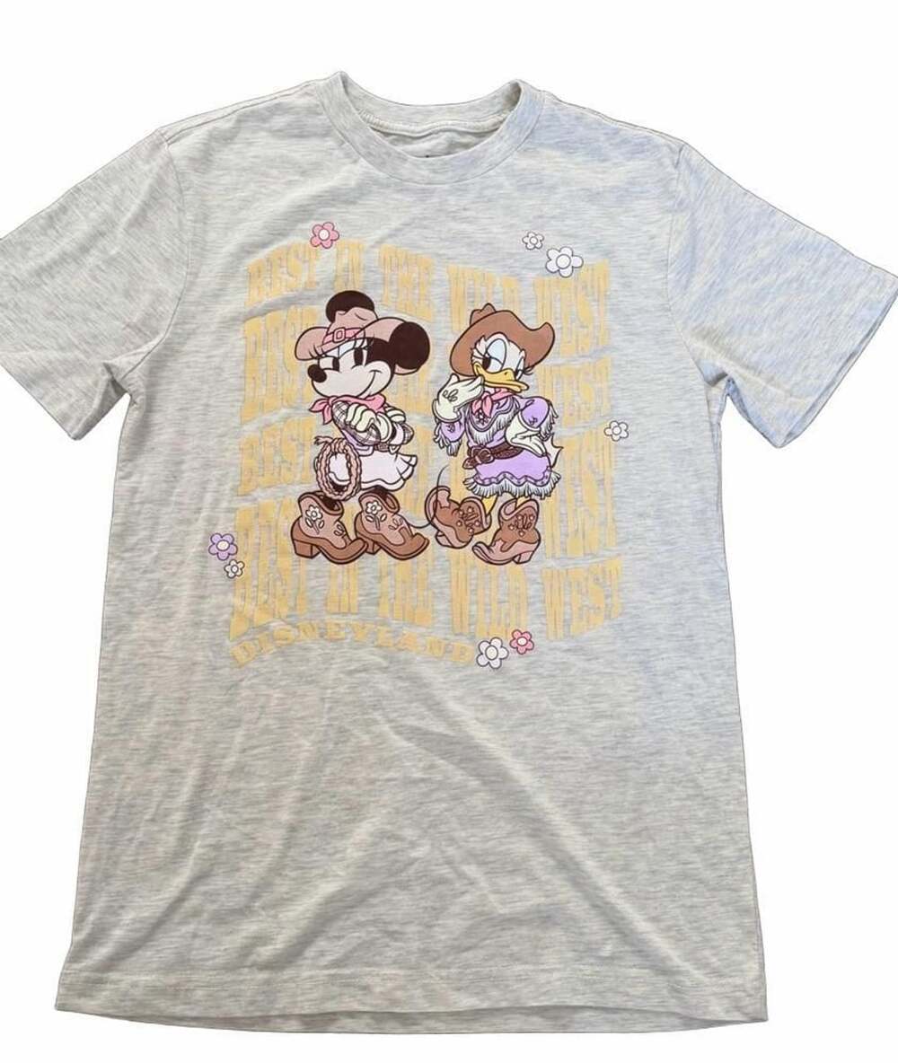 Disneyland Resort Minnie Mouse Daisy Duck Cowgirl T-Shirt Size S